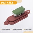 thumbnail image 4 of Unique Bargains HVAC Blower Motor Resistor Heater Blower Resistor No.512130102/71732251 for Citroen Jumper 2010-2018 Plastic Metal 1 Pcs, 4 of 6