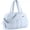 Blue, variant on Women's Gym Bag with Wet Pocket, Waterproof Weekender Overnight Duffle Bag for Travel, Sports & Fitness