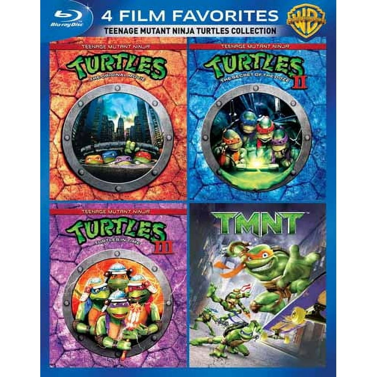 Teenage Mutant Ninja Turtles Ultimate Blu-ray Gift Set (BR, DVD; 2014) 4  Figures