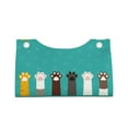 thumbnail image 4 of Kdxio Cute Cat Paw And Dog Print Tissue Box Cover,Modern PU Leather Rectangular Tissue Box Holder for Bathroom Living Room Bedroom Office Desk Car Home, 4 of 9
