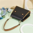thumbnail image 5 of Brown Genuine Leather Handle Purses Strap 50cm(20 Inch) Purse Straps Replacement Shoulder Bag Strap with Clasps for Handbag Tote Briefcase Handbag Making Underarm Bag DIY, 5 of 5