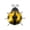 Yellow, variant on Solar Ladybugs Garden Decor, Waterproof 5.5 Inch Metal Lady Bugs Cute Wall Art LED Garden Light Outside Decor for Porch Lawn Patio Balcony Pathway