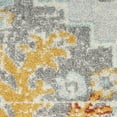 thumbnail image 7 of Nourison Passion Center medallion Grey Multicolor 1'10" x 6' Area Rug (2x6), 7 of 7