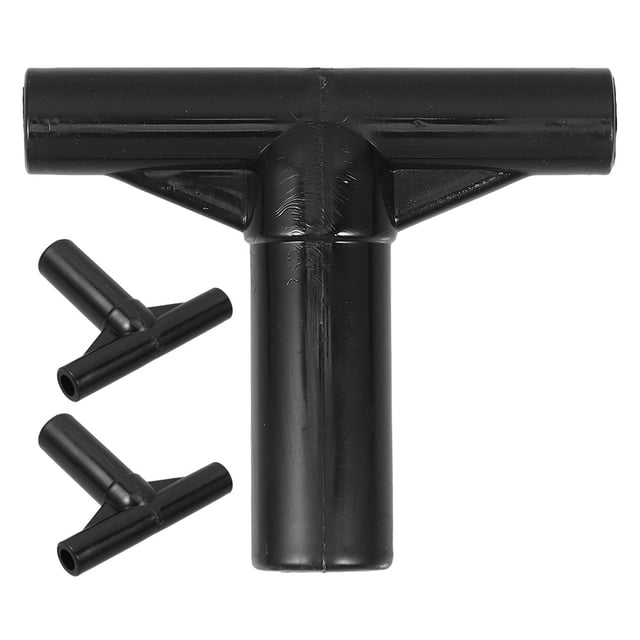 OUNONA 3Ud Conectores Tubulares En T Para Con Material Reforzado Para Uso Exterior