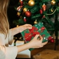 thumbnail image 3 of Christmas Wrapping Paper with Festive Truck Plaid Snowflake and Green Tree Holiday Design for Memorable Present Presentation, 3 of 4