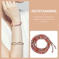 thumbnail image 2 of Bamboohart 1 Roll Ethnic Rope For Crafting Rope For Jewelry Ethnic Rope Cord Ethnic Wrapped Rope Hair Rope For Braids Hair Ornament Diy Rope, 2 of 10