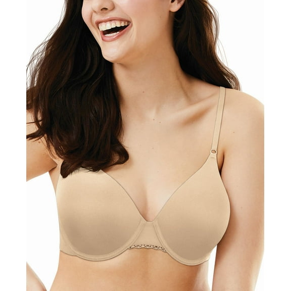 Maidenform Full Coverage Underwire Bra with Lace 585S, Latte, Size 36D