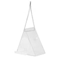 thumbnail image 3 of Jaula de acrílico pequeña y transparente para comedero de pájaros salvajes, innovadores suministros para colgar al aire libre, 3 of 10