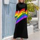 thumbnail image 3 of Vestido largo de rayas vestido de verano de mujer 2024 Vestidos de mujer, 3 of 4
