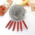 thumbnail image 3 of Coofit Double Fine Mesh Strainer Stainless Steel Wire Sieve Sifter with Plastic Handle, 3 of 10