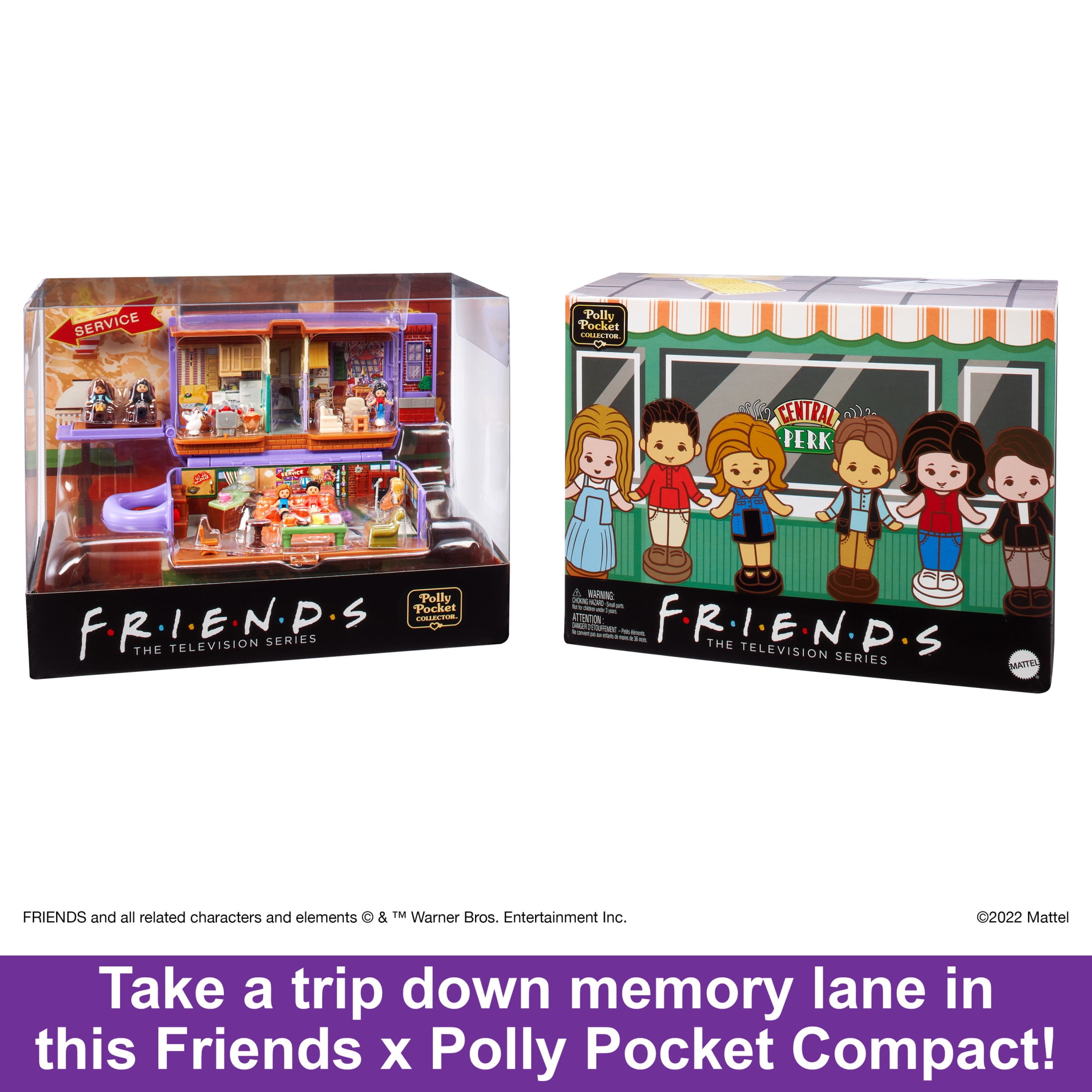 Polly Pocket Friends TV Series Collector Compact Dolls Set