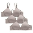 thumbnail image 2 of Rvasteizo Women's Wireless Bralette Spaghetti Strap Breathable Push Up Thin Everyday Bras,L, 2 of 4