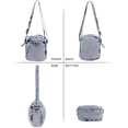 thumbnail image 4 of Spencer Women Crossbody Bag Denim Shoulder Purses Lightweight Handbag Small Purses Bag for Women, 4 of 10