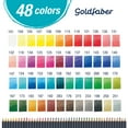 thumbnail image 6 of Faber-Castell Goldfaber Color Pencils: Drawing & Sketching – Smooth Laydown, Break-Resistant Cores (48 Count), 6 of 8
