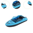thumbnail image 6 of Almencla Motorboat Model Toys Alloy Simulation Speedboat Summer Water Toy Desktop Boat Ornament for Toddlers Age 3-12+ Party Favors Blue, 6 of 8