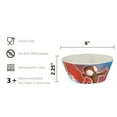 thumbnail image 4 of Zak Designs 3pcs Spiderman Kids Dinnerware Set Melamine Plate Bowl Tumbler Durable and Sustainable Material (Melamine Bamboo, Non-BPA, Spider Friends), 4 of 8