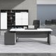 thumbnail image 3 of Luxury Office Desk Standing Bedroom Storage Standing Writing Desk Workstation Drawers Scrivania Con Cassetti Modern Furniture My Lux Decor Round, 3 of 7
