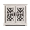thumbnail image 2 of STYLIVIA 2-Door Accent Cabinet with Adjustable Shelves Mirrored Doors Engineered Wood 29.3" H x 32.4" W x 15.8" D, 2 of 13
