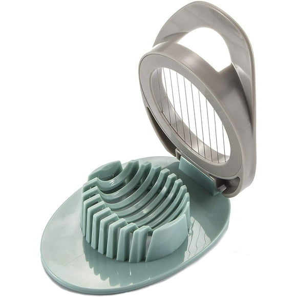 Egg Slicer Stainless Steel Blades for Cutting Egg Salad Mushroom Strawberry Boiled Egg Slicer Cooking Tool