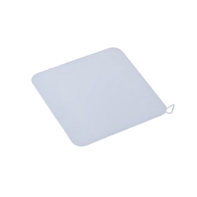 Cubierta de drenaje de suelo, tapas de sellado a prueba de insectos de silicona, superficie lisa, almohadilla desodorante antiolor, colador de Juegos de accesorios de baño Transparente 15*15cm Inteprter HA073469-01