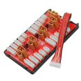 thumbnail image 1 of 2-IN-1 XT30 Parallel Charging Board Supports 4 Packs 2-6S Lipo Battery for RC Models Multicopter Part,1 * Parallel Charging Board,Red, 1 of 8