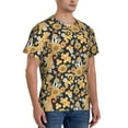 thumbnail image 5 of Rocae Mushrooms Honeycomb for Men's Moisture-Wicking Crew Tee - T-Shirt for Sports, Outdoor Activities, and Casual WearLarge, 5 of 9