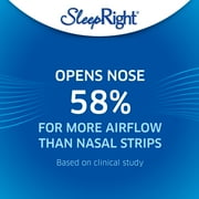 أداة منع الشخير SleepRight، إمداد لمدة 20 يومًا، عدد واحد (03370)