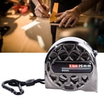 Measuring Tape, Nickel Plated Tape Measure Hollow 7.5M Rust   for Home