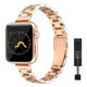 thumbnail image 1 of Correa fina de Metal para mujer para Apple Watch 38mm 40mm 41mm correa de pulsera delgada de acero inoxidable para iWatch SE 8/7/6/5/4/3/2/1 pulsera Tan Jianjun unisex, 1 of 2