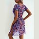 thumbnail image 5 of Camisetas de Manga Media para las Mujeres con Cuello en V Envoltura Vestido Casual Atado a la Cintura, Cómodos Zapatos de Vestido Negro para las Mujeres Primavera Verano Diario, 5 of 8