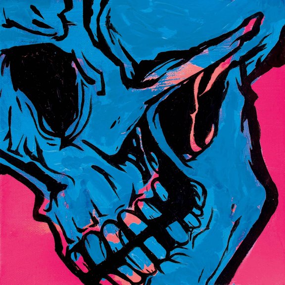 Marmont Hill "Skull 2" Print on Canvas