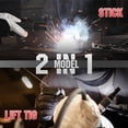 thumbnail image 3 of Stick Welder YESWELDER ARC-205DS 205A Inversor digital 110V/220V, 3 of 7