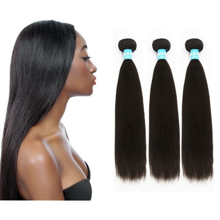 Human Hair 181818 3 Bundles Straight Brazilian Weave Hair Weft
