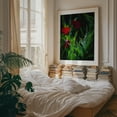 thumbnail image 3 of Washington Morning Poppy Glow - Ocean Shores Washington Photography Floral Nature Botanical Garden Moody Mystical Summer Oak Framed Wall Art Print 12 x 16 inches, 3 of 12