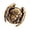 brass, variant on Brass Miniature Women Pendant Paracord Charm For Camping Gear Decoration Outdoor Survival Equipment Accessories