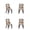 Tan, variant on Manhattan Comfort Grand 18.5" Faux Leather Dining Chair in Tan (Set of 4)