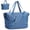 Blue, variant on Travel Duffel Bag for Spirit Airlines Personal Item Bag 18x14x8 Underseat Carry on Cabin Bags Underseat, Expandable Weekend Overnight for Women Men