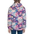 thumbnail image 6 of Sikiie Skull rainbow color space Zip Up Hoodie Teenage, hoodies for Teenage, Zipper Sweatshirt Jacket for Daily, Traveling-Medium, 6 of 6