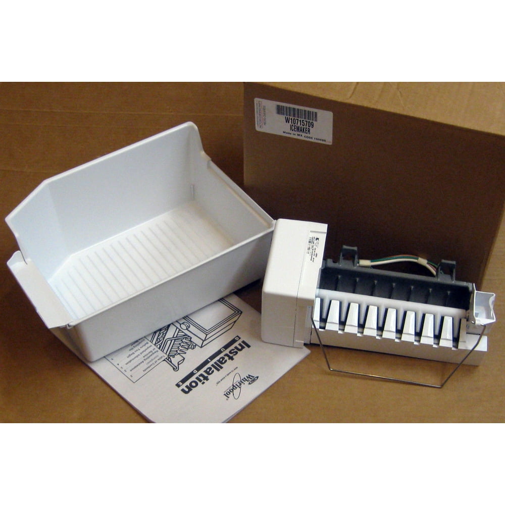W10715709 Whirlpool Kenmore Ice Maker Refrigerator Icemaker w/ 106