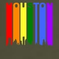 thumbnail image 3 of CafePress - Houston Gay Pride Rainbow Cityscape T Shirt - Men's Classic Graphic Cotton T-Shirt, 3 of 4