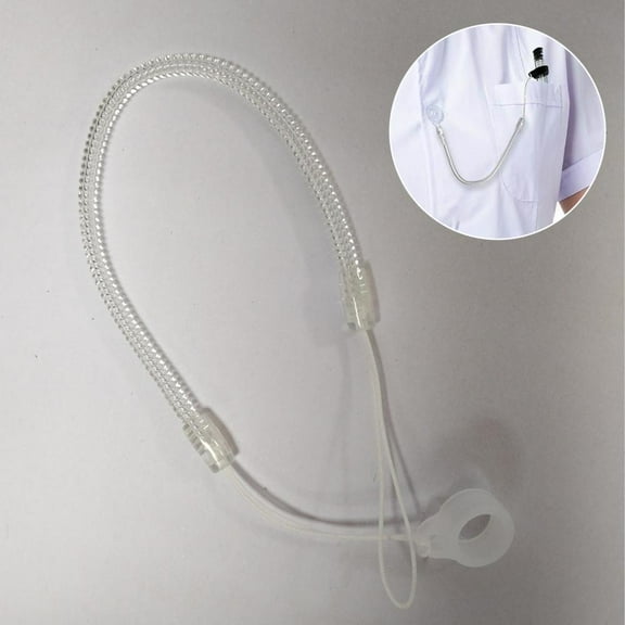 QHUDLV Elastic Pen Lanyards 4‑Pack,Anti‑Lost Spring Rope for Stylus or Office Pens
