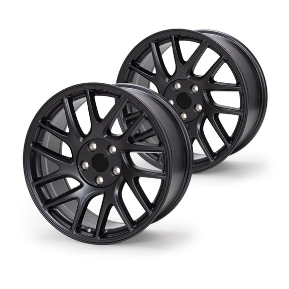 2-Pack 18" x 8.5" Charcoal Alloy Wheel Rim for 2024-2025 Model 3 Replacement 95910