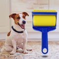 thumbnail image 4 of Reusable sticky tool picker cleaner lint roller pet hair remover brush clothing carpet furniture, 4 of 9