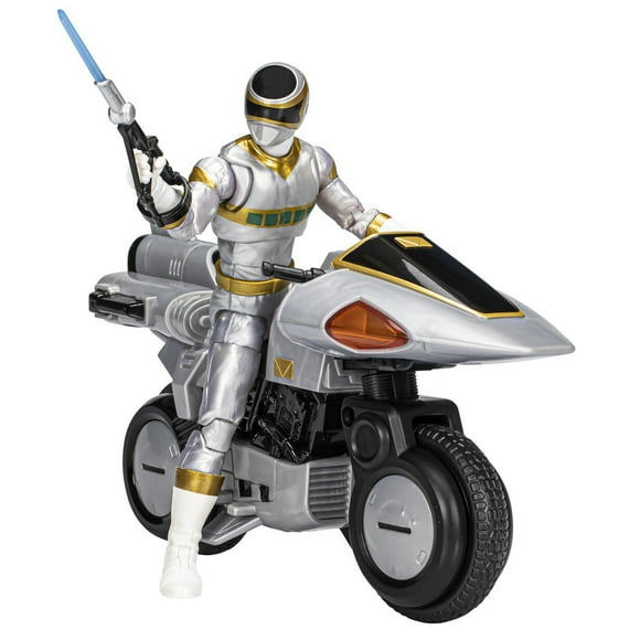 Power Rangers Lightning Collection In Space Silver Ranger 6-inch Action Figure, Toys and Action Figures for Kids Ages 4 and Up