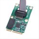 thumbnail image 3 of Tarjeta de Red Mini PCIE Gigabit Tarjeta Ethernet RJ45 de un Solo Puerto Puerto COM Tarjeta LAN Ethernet Fija para Computadora PC, 3 of 5
