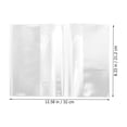 thumbnail image 2 of LEEYNEER 20pcs Clear Book Cover Soft Cover Book Protection Cover A5 Paperback Book Cover, 2 of 9