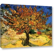 ArtWall Vincent van Gogh "The Mulberry Tree" Wrapped Canvas