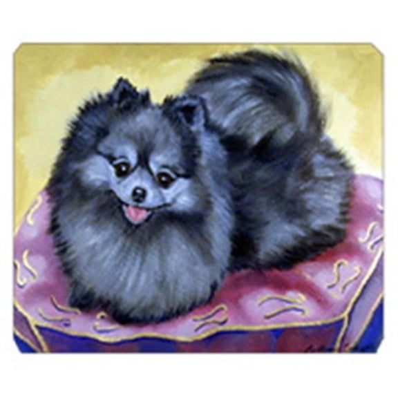 8 x 9.5 in. Pomeranian Mouse Pad, Hot Pad or Trivet