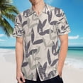 thumbnail image 5 of High Quality Hawaiian Shirts for Men Short Sleeve Aloha Beach Shirt Floral Summer Casual Button Down Shirts Blouses LAQCJZ, 5 of 7