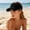 Black, variant on Women's Knit Open Top Visor Hat Textured Stretch Elastic Breathable Wide Brim Summer Sun Cap Free Size